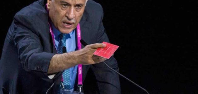 الولايات المتحدة تمنع حضور رئيس الإتحاد الفلسطيني لكأس العالم
